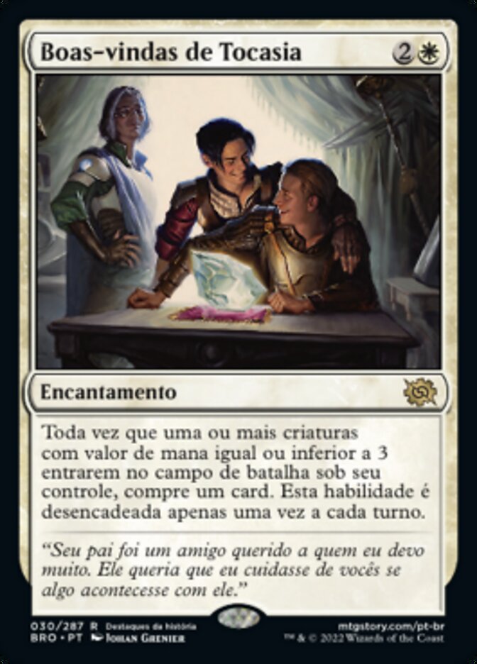 Boas-vindas de Tocasia / Tocasia's Welcome - Magic: The Gathering - MoxLand