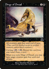 Nênia do Horror / Dirge of Dread - Magic: The Gathering - MoxLand