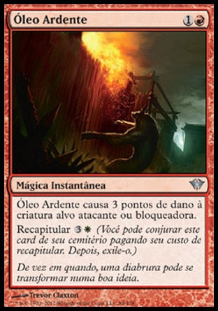 Óleo Ardente / Burning Oil - Magic: The Gathering - MoxLand