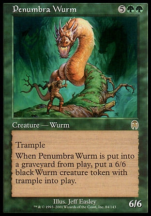 Vorme Penumbra / Penumbra Wurm - Magic: The Gathering - MoxLand