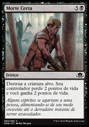 Morte Certa / Certain Death - Magic: The Gathering - MoxLand