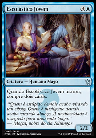 Escolástico Jovem / Youthful Scholar - Magic: The Gathering - MoxLand