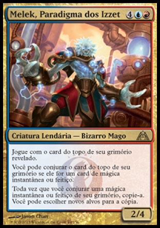 Melek, Paradigma dos Izzet / Melek, Izzet Paragon - Magic: The Gathering - MoxLand