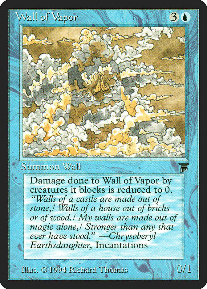 Wall of Vapor / Wall of Vapor - Magic: The Gathering - MoxLand