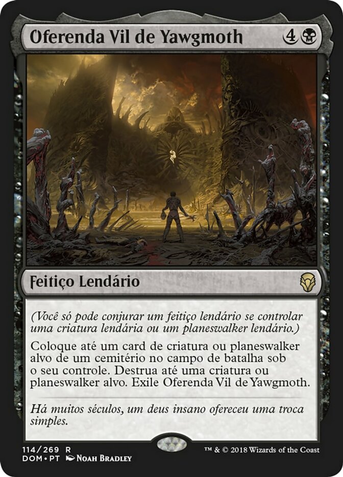 Oferenda Vil de Yawgmoth / Yawgmoth's Vile Offering - Magic: The Gathering - MoxLand