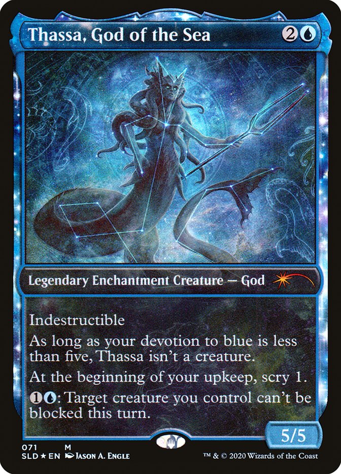 Tassa, Deusa do Mar / Thassa, God of the Sea - Magic: The Gathering - MoxLand