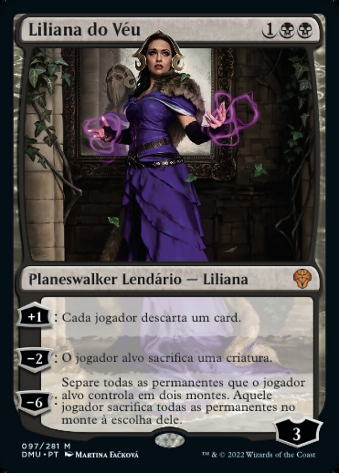 Liliana do Véu / Liliana of the Veil - Magic: The Gathering - MoxLand