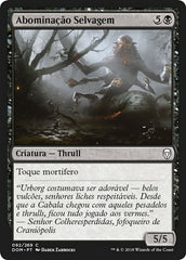 Abominação Selvagem / Feral Abomination - Magic: The Gathering - MoxLand