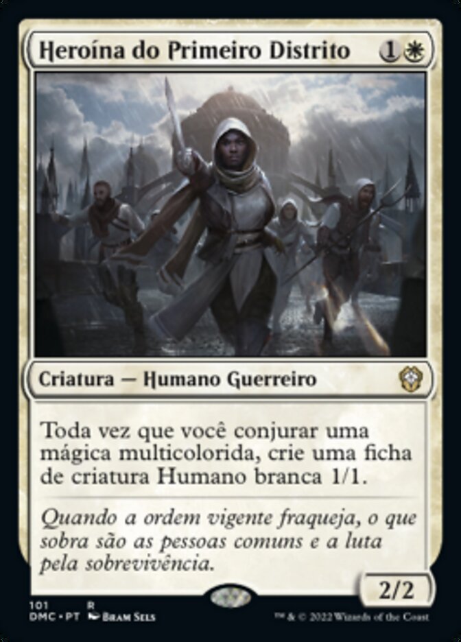 Heroína do Primeiro Distrito / Hero of Precinct One - Magic: The Gathering - MoxLand