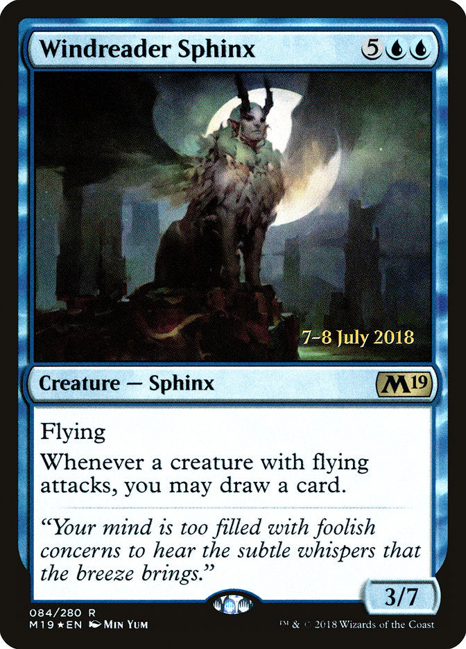 Esfinge Leitora de Ventos / Windreader Sphinx - Magic: The Gathering - MoxLand