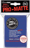 Ultra PRO - 50 unidades Pro-Matte Blue Standard Deck Protectors