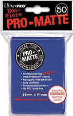 Deck Protector- 50 unidades Pro-Matte Azul Standard - Ultra PRO - MoxLand