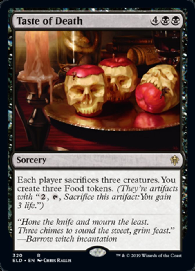 Taste of Death / Taste of Death - Magic: The Gathering - MoxLand