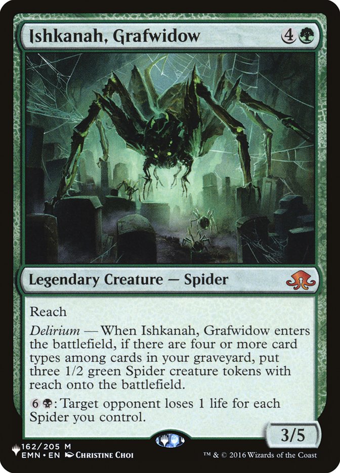 Ishkanah, Viúva-do-cemitério / Ishkanah, Grafwidow - Magic: The Gathering - MoxLand