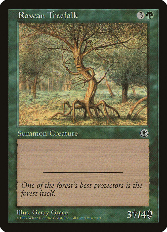 Rowan Treefolk / Rowan Treefolk - Magic: The Gathering - MoxLand