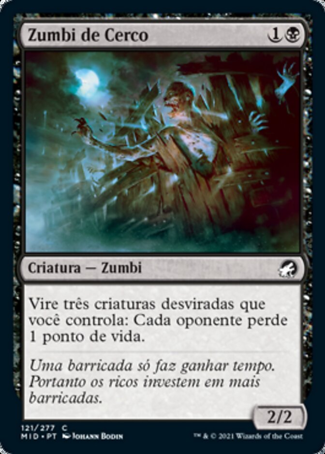 Zumbi de Cerco / Siege Zombie - Magic: The Gathering - MoxLand