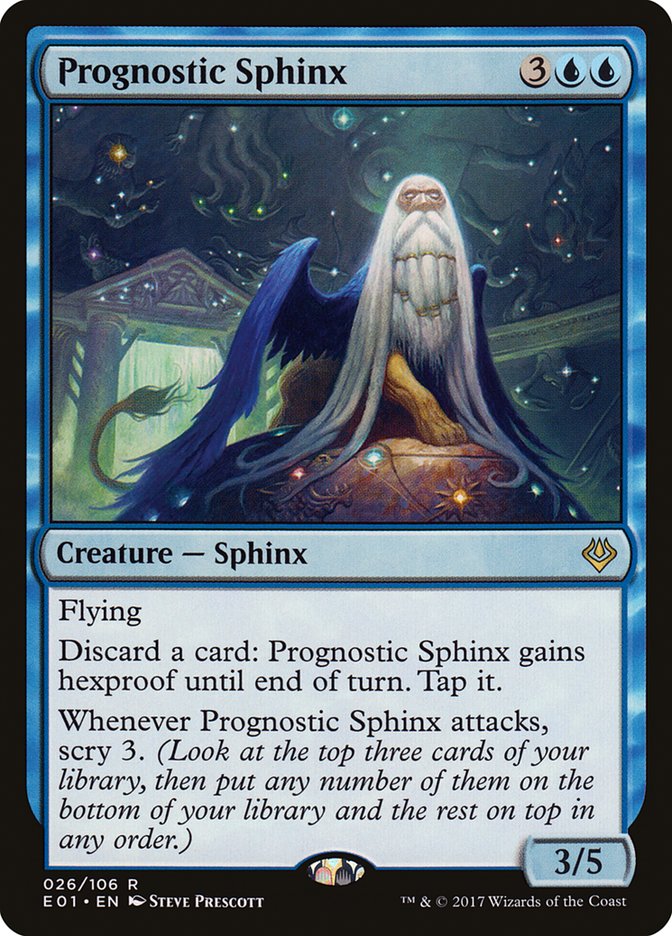 Esfinge Prognóstica / Prognostic Sphinx - Magic: The Gathering - MoxLand