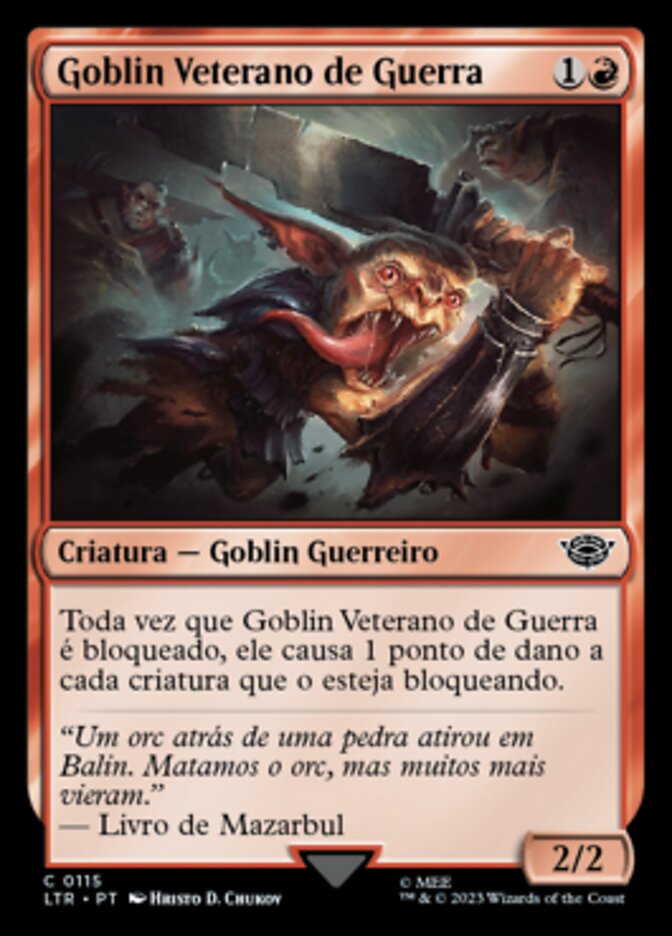 Goblin Veterano de Guerra / Battle-Scarred Goblin - Magic: The Gathering - MoxLand