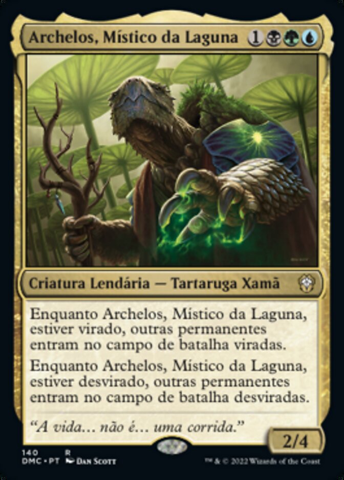 Archelos, Místico da Laguna / Archelos, Lagoon Mystic - Magic: The Gathering - MoxLand