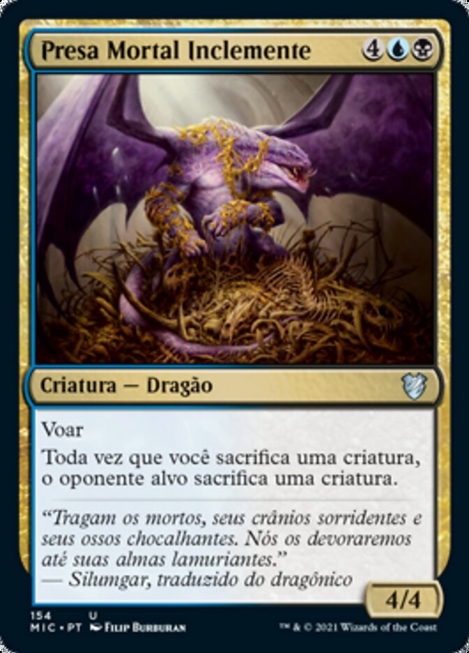 Presa Mortal Inclemente / Ruthless Deathfang - Magic: The Gathering - MoxLand