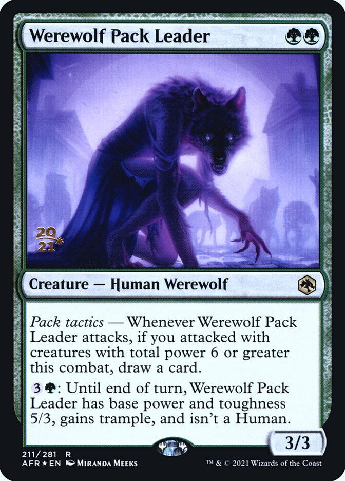 Líder de Matilha de Lobisomens / Werewolf Pack Leader - Magic: The Gathering - MoxLand