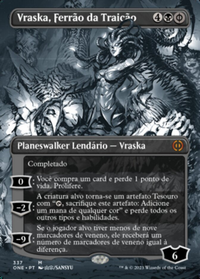 Vraska, Ferrão da Traição / Vraska, Betrayal's Sting - Magic: The Gathering - MoxLand