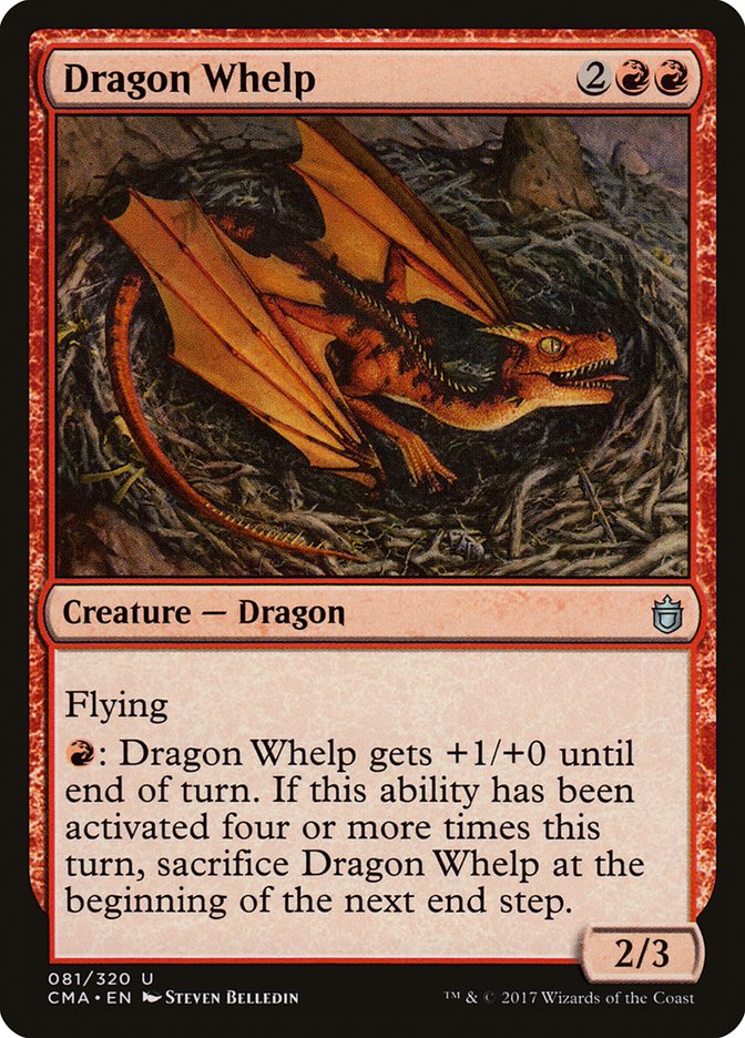 Filhote de Dragão / Dragon Whelp - Magic: The Gathering - MoxLand