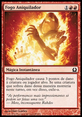 Fogo Aniquilador / Annihilating Fire - Magic: The Gathering - MoxLand