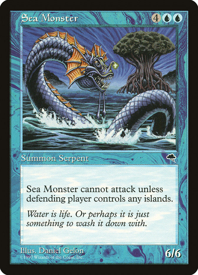 Monstro Marinho / Sea Monster - Magic: The Gathering - MoxLand