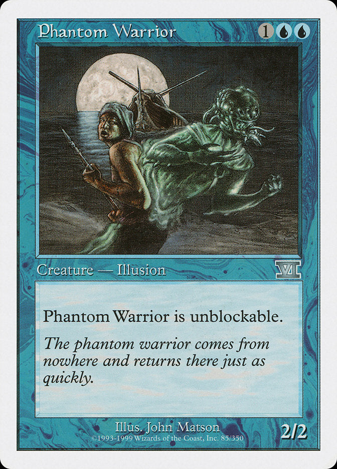 Guerreiro Fantasma / Phantom Warrior - Magic: The Gathering - MoxLand