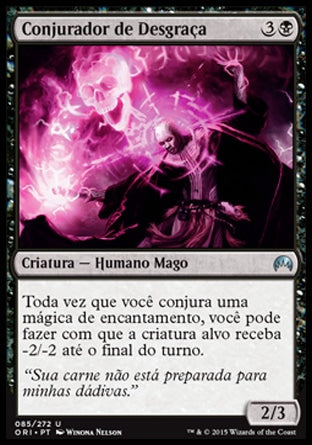 Conjurador de Desgraça / Blightcaster - Magic: The Gathering - MoxLand