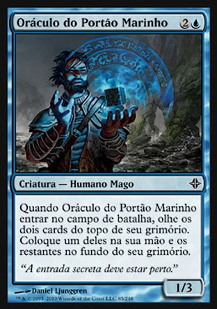 Oráculo do Portão Marinho / Sea Gate Oracle - Magic: The Gathering - MoxLand