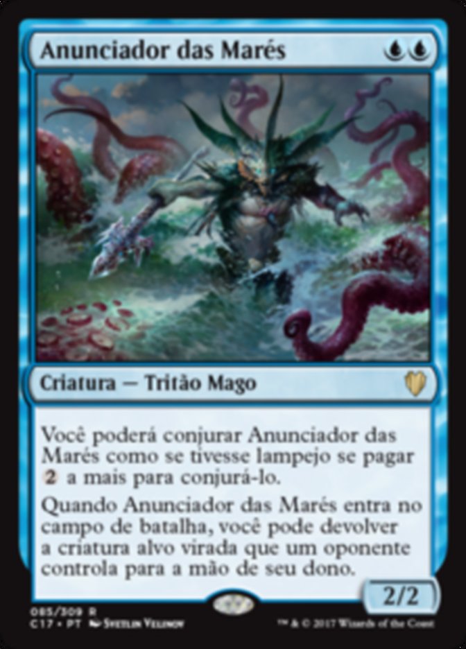 Anunciador das Marés / Harbinger of the Tides - Magic: The Gathering - MoxLand