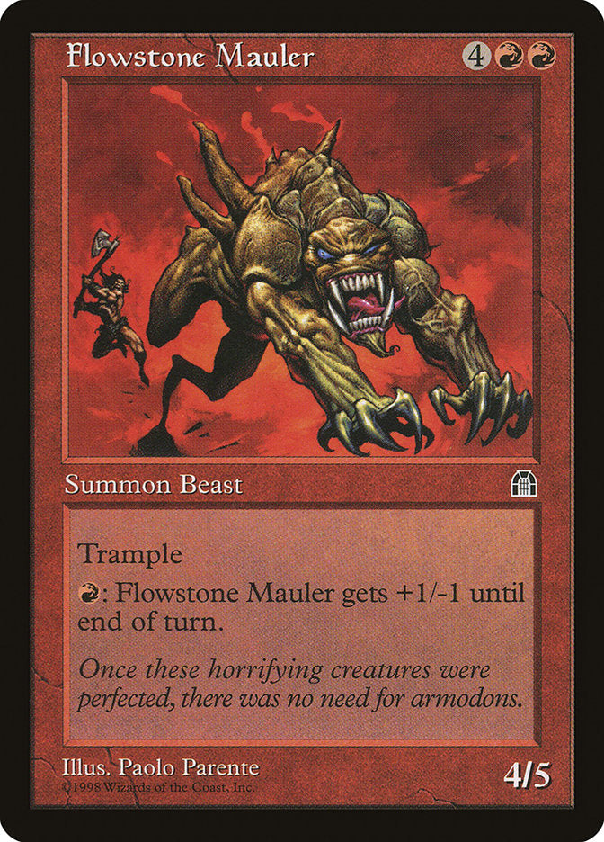 Pugilista de Rochafluente / Flowstone Mauler - Magic: The Gathering - MoxLand