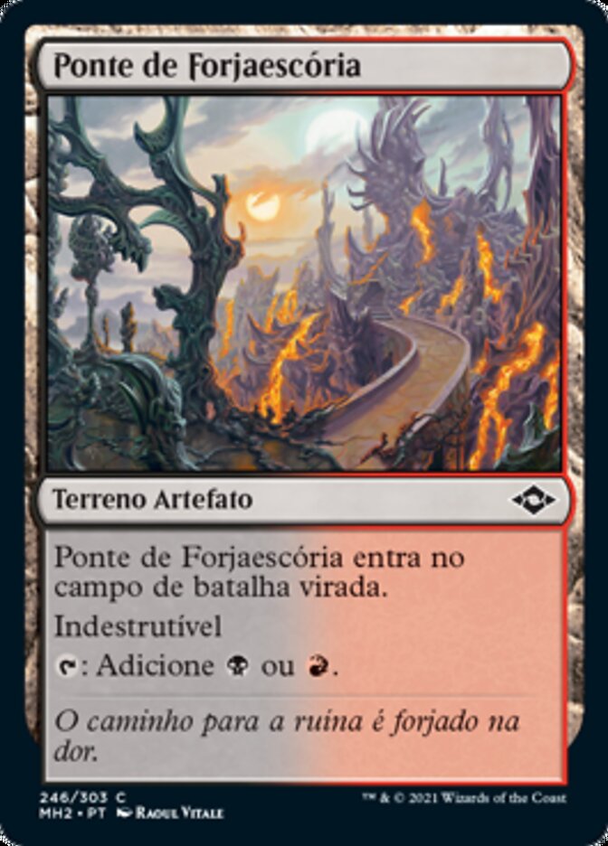 Ponte de Forjaescória / Drossforge Bridge - Magic: The Gathering - MoxLand