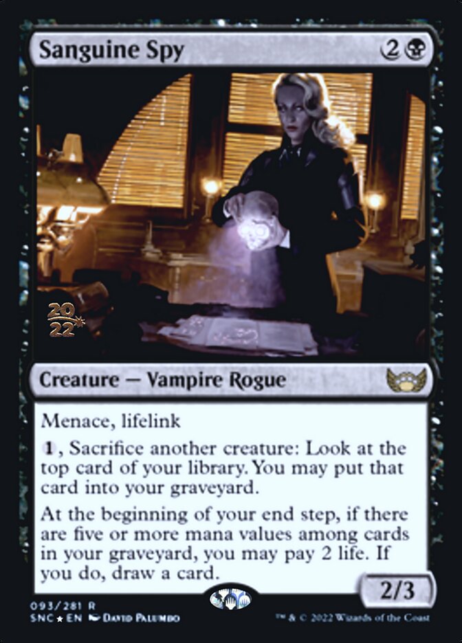 Espiã Confiante / Sanguine Spy - Magic: The Gathering - MoxLand