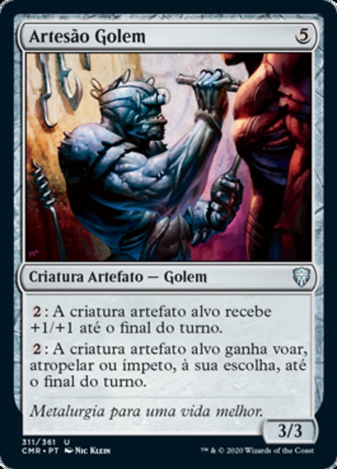 Artesão Golem / Golem Artisan - Magic: The Gathering - MoxLand