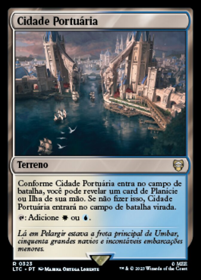 Cidade Portuária / Port Town - Magic: The Gathering - MoxLand