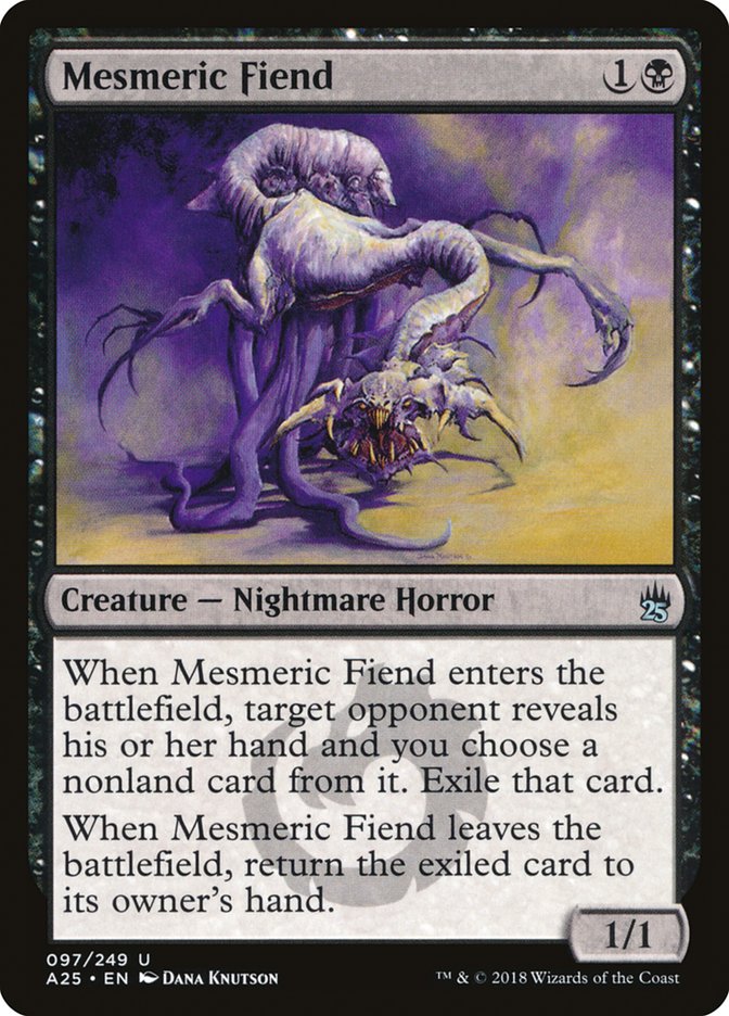 Demônio Mesmérico / Mesmeric Fiend - Magic: The Gathering - MoxLand