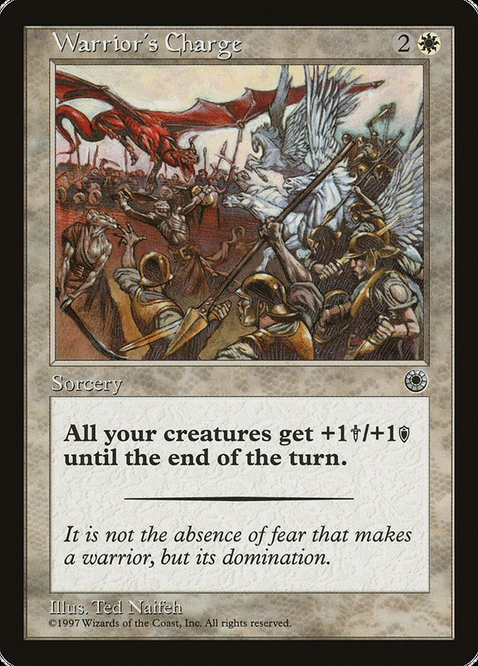 Warrior's Charge / Warrior's Charge - Magic: The Gathering - MoxLand