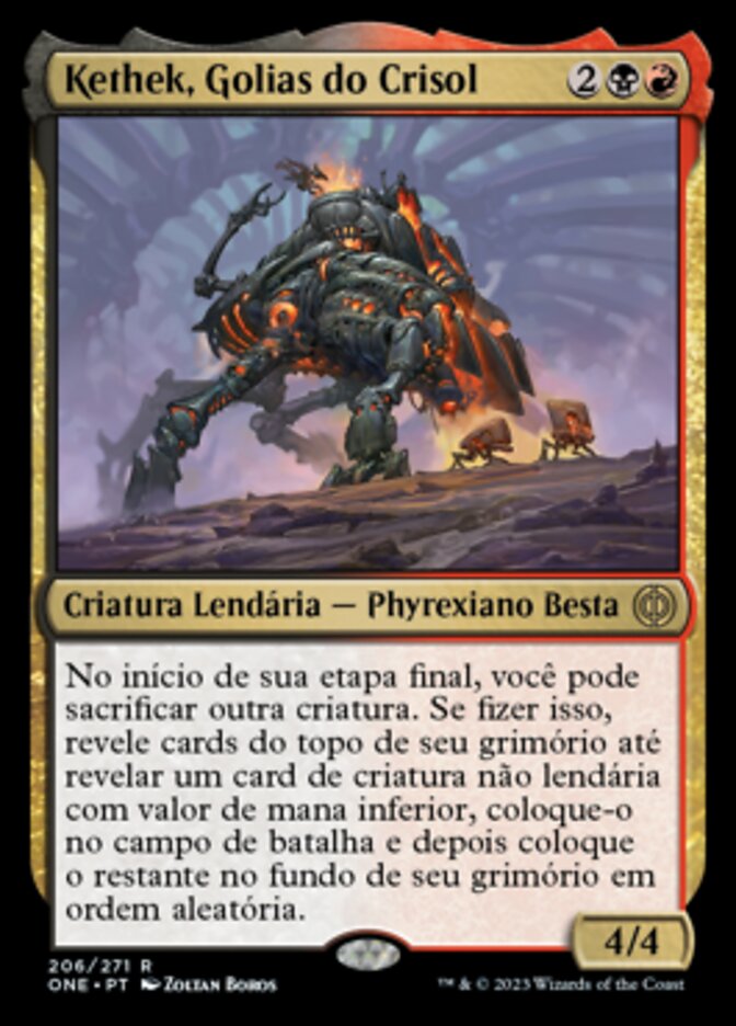 Kethek, Golias do Crisol / Kethek, Crucible Goliath - Magic: The Gathering - MoxLand