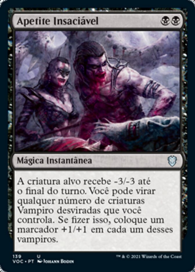 Apetite Insaciável / Urge to Feed - Magic: The Gathering - MoxLand