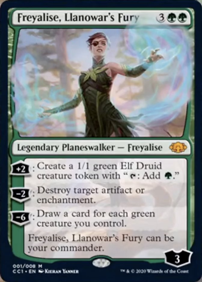 Freyalise, Llanowar's Fury - Magic: The Gathering - MoxLand