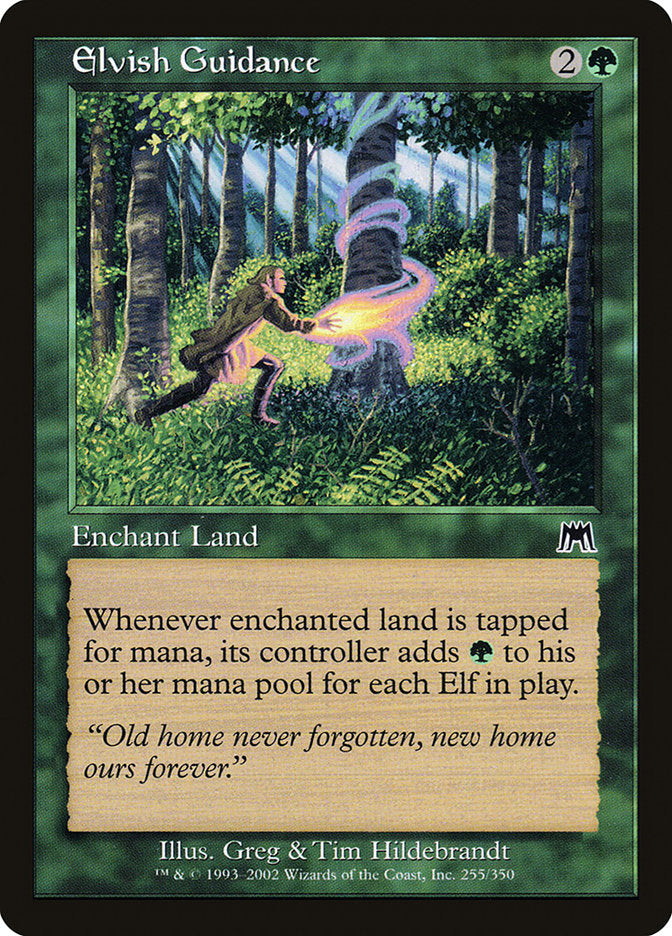 Liderança Élfica / Elvish Guidance - Magic: The Gathering - MoxLand