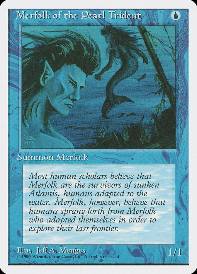 Tritões do Tridente Perolado / Merfolk of the Pearl Trident - Magic: The Gathering - MoxLand