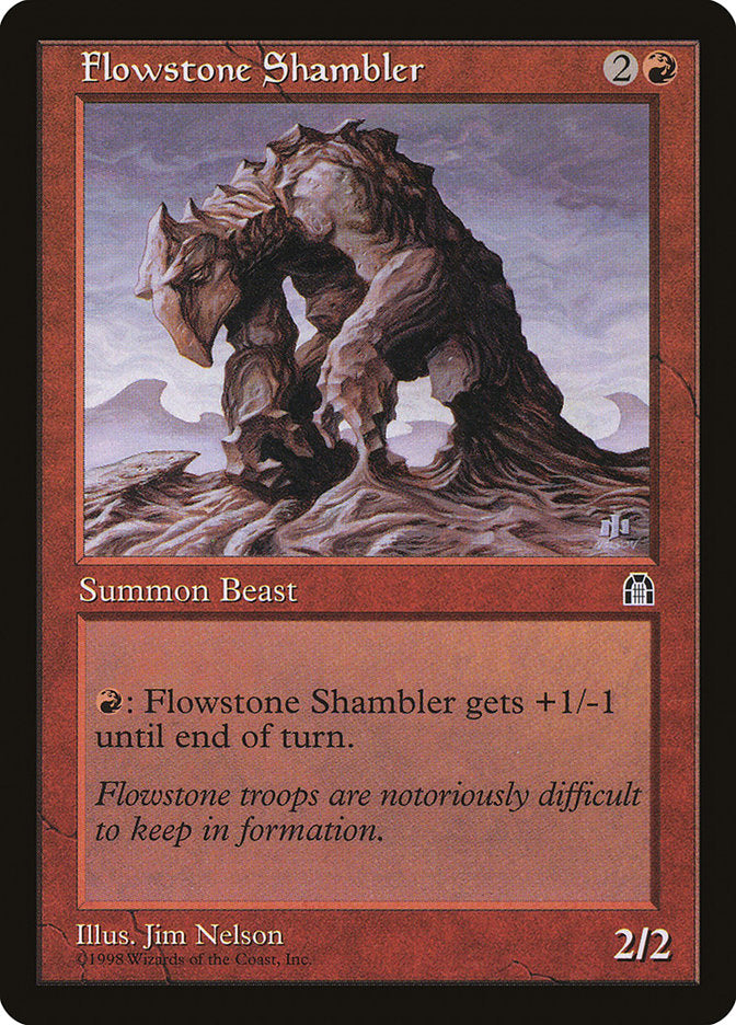 Trôpego de Rochafluente / Flowstone Shambler - Magic: The Gathering - MoxLand