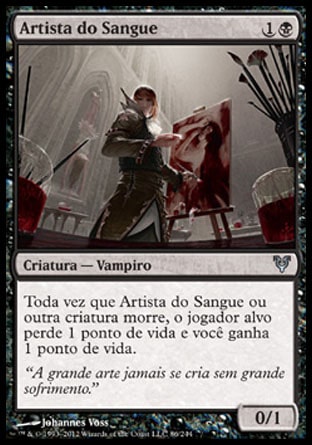 Artista do Sangue / Blood Artist - Magic: The Gathering - MoxLand