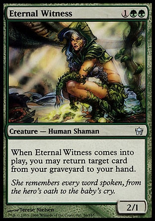 Testemunha Eterna / Eternal Witness - Magic: The Gathering - MoxLand