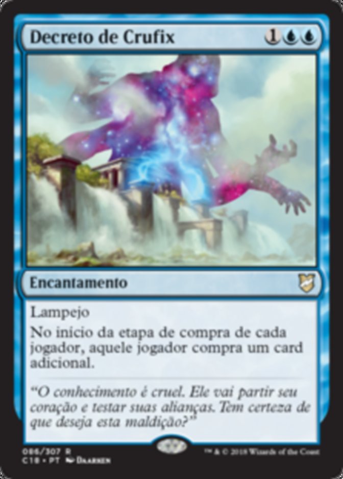 Decreto de Crufix / Dictate of Kruphix - Magic: The Gathering - MoxLand