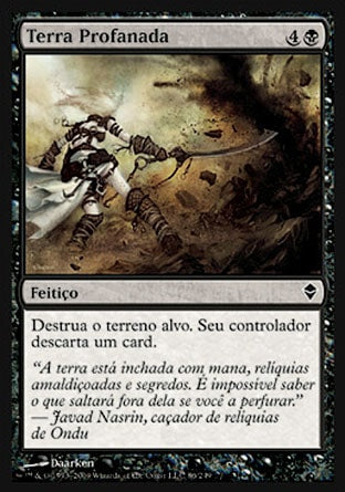 Terra Profanada / Desecrated Earth - Magic: The Gathering - MoxLand